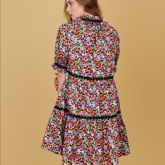 *NWT* Crosby By Mollie Burch Isabelle Dress in Tea Garden - Picture 5 of 12